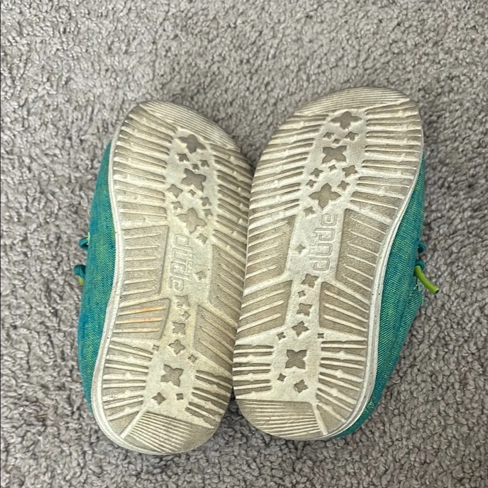Hey Dude Kids' Aqua Moccasins